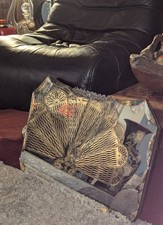 Vintage Art Deco Bevelled Wall