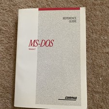 Ms Dos V5 Reference Guide
