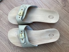 DR SCHOLL PESCURA CLOG, WORN