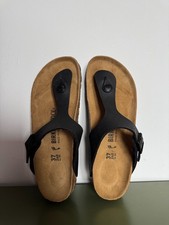 Birkenstock Gizeh Sandals Black Size 37 EU / 4 UK – Brand New – Made in Germany