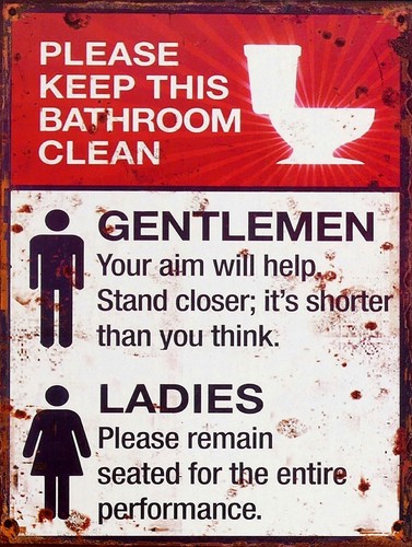 Funny toilet sign retro - toilet,