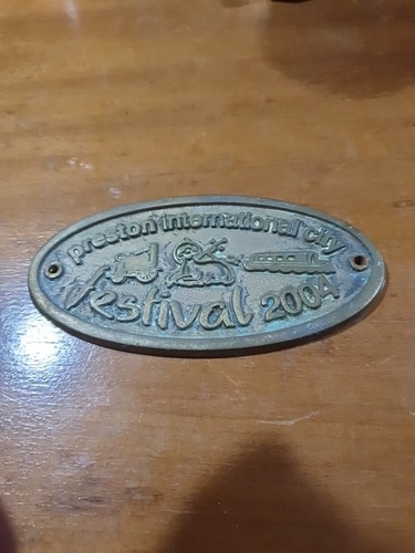 Commemorative plaque preston - commemorative,