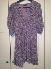 BNWOT Zara Floral Lilac Purple