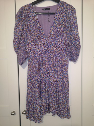 Bnwot zara floral lilac purple - bnwot,