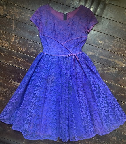 Vtg 50s purple - 50s,
