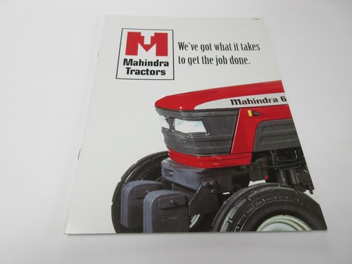 Mahindra tractors brochure - tractors, 12
