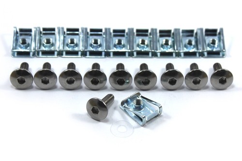 Motorcycle fairing bolts - 10, x