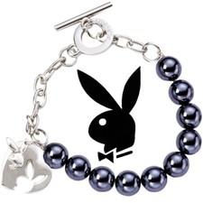 Playboy Bracelet Heart Bunny