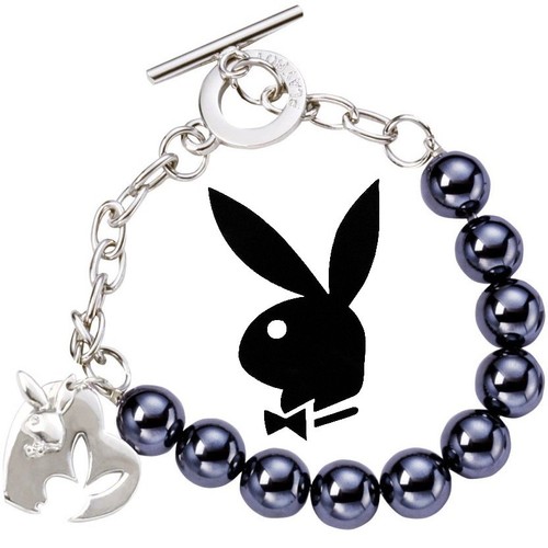 Playboy bracelet heart bunny - bracelet,
