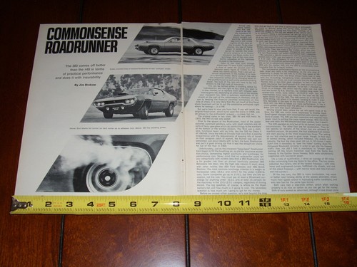 1971 plymouth road - plymouth, runner