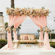 Large Wedding Backdrop Stand Chuppah Photo Booth Drape System Stand Prop Holiday