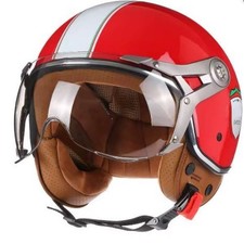 Helmet Open Face Motorcycle