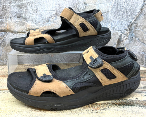 Skechers shape ups sandals tan - shape-ups,