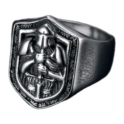 Mens crusader knight signet - mens,