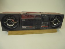 philips d 8254  boombox /ghettoblaster, working, new belts