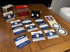 Boxed Bakelite View Master 3D Viewer With Reels, Looks Like Never Used