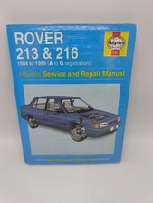Rover 213 & 216 1984-1989