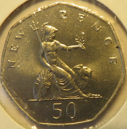 Coin 1980 large fifty - gb,