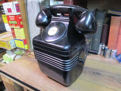 Vtg leich telephone model - leich,