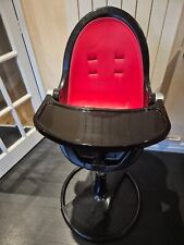 Bloom Fresco Highchair Black Crome and Red great condition with accessories!