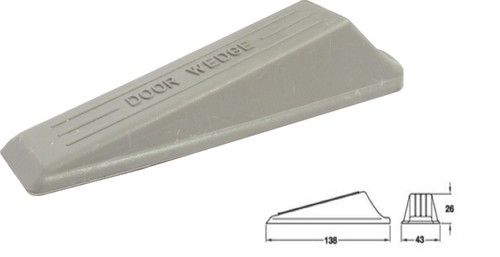 Door wedge rubber - door, duty