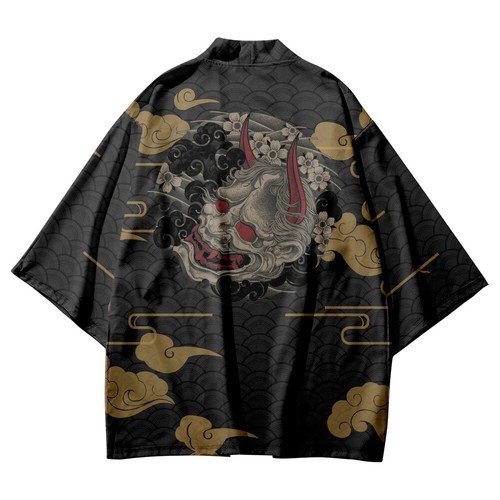 Men japanese kimono coat - men,