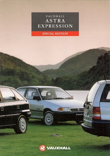 Vauxhall astra expression mk3 - vauxhall,