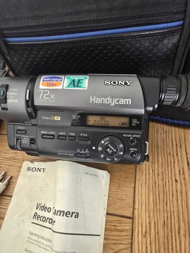 Sony ccd tr511e - sony, ccd-tr511e