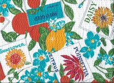 3+1/2 yds VTG Seersucker