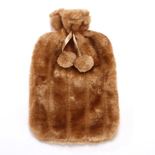 Hot water bottle - hot, cover
