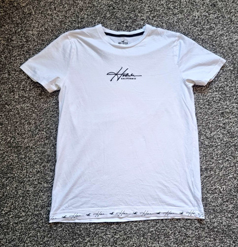 Hollister mens white - white, graphic