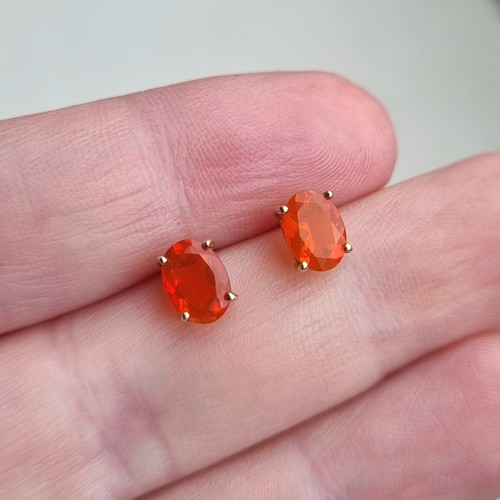 9ct yellow gold orange fire - 9ct,