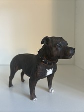 Vintage Northlight Staffordshire Terrier Brindle