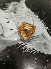 9ct Gold Saddle Ring