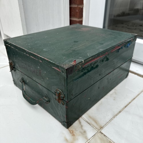 Wooden vintage storage box - vintage,