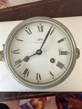 Schatz Royal Mariner Ships Mechanical Clock With Key.