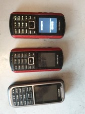 2 X Samsung GT B2100 And GT-C3350 Rugged Mobile Phone 