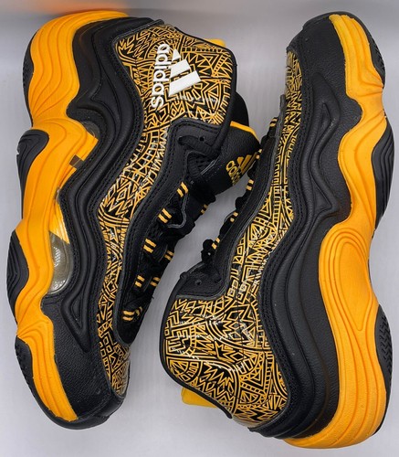 Adidas crazy black yellow - black,