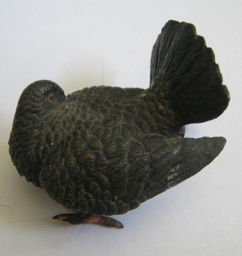 Cold cast bronze fantail - 2",