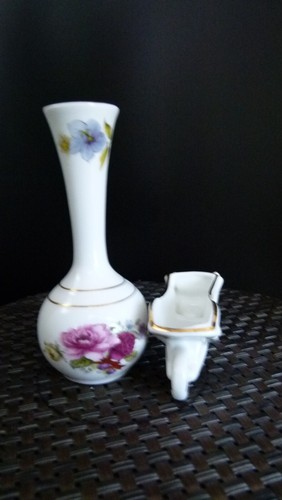 Fenton china bud vase - china,