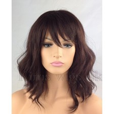  DARK AUBURN/BROWN WIG LADIES