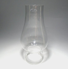Vtg 6" Finger Oil Lamp Clear