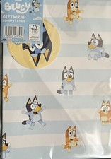 Bluey Gift Wrap Sheets  NEW
