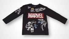 Next Marvel Long Sleeve Black