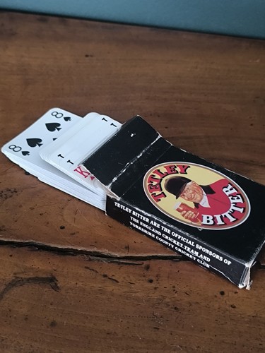 Tetley bitter card game - bitter,