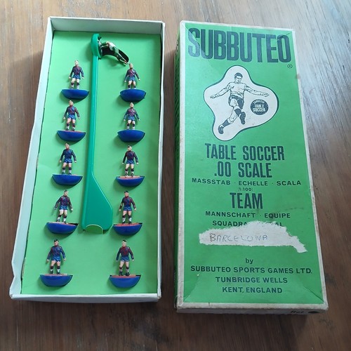 Vintage subbuteo football team - vintage,