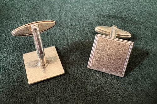 925 solid silver - cufflinks, 8.9
