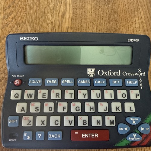 Seiko oxford crossword solver - seiko,