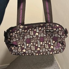 Roxy Y2K Brown Purple Print