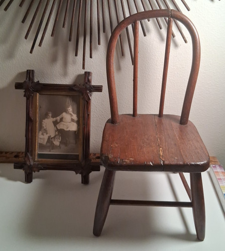Antique doll child windsor - doll,